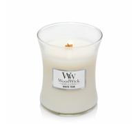 WoodWick White Teak vela aromática con mecha de madera 275 g