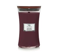 WoodWick Vela aromática Hourglass, tarro grande, rojo (Black Cherry), 610 g