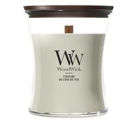 WoodWick Vela perfumada hourglass mediana | Fireside | con mecha crepitante | Tiempo de combustión: hasta 60 horas | Regalos para mujeres