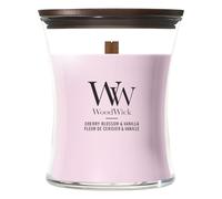 WoodWick Vela perfumada | Vela de tamaño mediano en forma de reloj de arena | Cherry Blossom & Vanilla | Regalos perfectos para mujeres