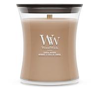 WoodWick | Vela Mediana | Santal Myrrh | Gran regalo para mujeres