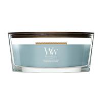 WoodWick Vela perfumada | Vela elíptica | Cedarwood & Ocean Moss | Regalos perfectos para mujeres