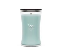 WoodWick Vela perfumada | Vela grande en forma de reloj de arena | Marine Drift | Regalos perfectos para mujeres