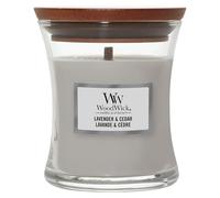 WoodWick Fragancias para habitaciones Velas perfumadas Lavender + Cedar Mini Jar 85 g