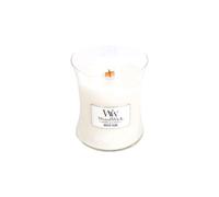 WoodWick White Teak vela aromática con mecha de madera 275 g