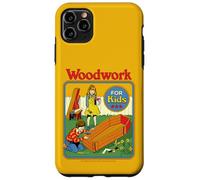 Woodwork Coffin Sarcastic Retro Vintage Funny Adult Humor Carcasa para iPhone 11 Pro Max