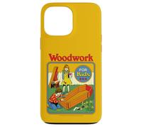 Woodwork Coffin Sarcastic Retro Vintage Funny Adult Humor Carcasa para iPhone 13 Pro Max