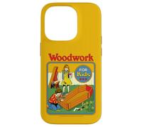 Woodwork Coffin Sarcastic Retro Vintage Funny Adult Humor Carcasa para iPhone 14 Pro