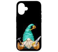 Woodworker Graphic Funny Woodworking GNOME For Carpenters Carcasa para iPhone 16