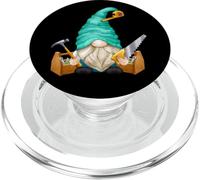 Woodworker Graphic Funny Woodworking GNOME For Carpenters PopSockets PopGrip para MagSafe
