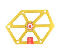 Woodworking Angle Ruler, Magnetic Aluminum Alloy Carpenter's Tool with 45° 54° 60° 67.5° 75° Multi - Angle Guide for Table Saw Adjustment and Precision Woodworking Projects (Oro)