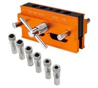 Woodworking Doweling Jig Kit | Adjustable Drilling Guide Power Tool