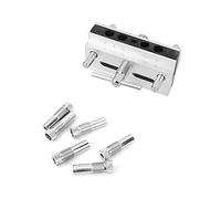 Woodworking Doweling Tool Tool Localizador de autocentrado Metal Dowel Hole Kit de bricolaje para tablas de madera Muebles que fabrican aleación de aluminio 10 55 mm