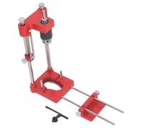 Woodworking Drill Locator Aluminium Alloy Hole Punch Template Tool Portable Drilling Guide for DIY Enthusiasts