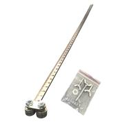 Woodworking Guide | 50cm 201 Stainless Steel Adjustable Precision Ruler 234g Multi Axis Track | Cutting Measurement Tool Carpentry Craft Layout Marker Durable Metal System | Furniture Craft Co