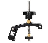 Woodworking Hold Down Clamp | Aluminum Alloy & Brass T - Track Clamp for 30 - Type / 45 - Type Chutes | Grip - Enhanced Rubber Gasket, 10cm Maximum Height, 3 - Stage Adjustable