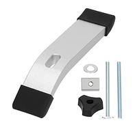 Woodworking Hold Down Clamp Set | M8 Thread T - Track Clamping Kit with Non - Marring - Scratch Pads | Aluminum Alloy Clamps for Router Tables/Workbenches/DIY Projects (White)