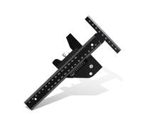 Woodworking Multifunctional Ruler Aluminum Alloy T-shaped Woodworking Scriber