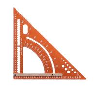 Woodworking Protractor Ruler, Multi Angle Framing Level, 30 Centimeters Rafter Speed Gauge with Pivot Point, Drafting Equipment, Workshop Hardware with Professional Grade, Hobbyists Supply