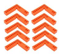 Woodworking Right Angle Positioner | 10Pcs 90/45 / 22.5 Degree Angle Ruler Holder | Sturdy Engineering Plastic Tool for Woodworking/Carpentry/DIY Projects