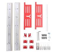 WOODWORKING ROUTER SLIDING PLATE ALUMINUM ALLOY MILLING BRACKET FOR PLYWOOD FINISHING AND FLATTENING