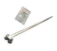 Woodworking Ruler - Guía de corte de madera de 50 cm | Guía de calibrador de precisión ajustable para carpintería Crafting Woodturning Mechanical Engineering Manufacturing Construction
