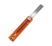 Woodworking Ruler - Precision Guide, Aluminum Alloy Extendable Marking Tool, Multi Function Sliding Level Gauge | Slide Square For Home Furniture Cabinet Door Flooring Shelf Window Carpenter