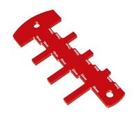 Woodworking Saws Height Gauge, aluminio Alloy Table Saw Precise Gauges, Compact Woodworker Ruler, Accurate Home Measurement Tool for Detailed Woodworking Projects and Crafts