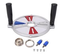 Woodworking Trimming Machine Backer | Aluminum Alloy Milling Slot Guide Bracket for Accurate Cutting/Drilling/Routing | Versatile Drill Guide Tool