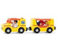 Woody - Kit de Coche de Juguete para Tren Ambulancia con Figuras