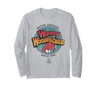 Woody Woodpecker Gettin’ Guffaws Since 1940 Manga Larga