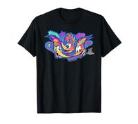 Woody Woodpecker Neon Street Style Catchphrases Camiseta