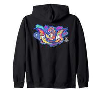 Woody Woodpecker Neon Street Style Catchphrases Sudadera con Capucha