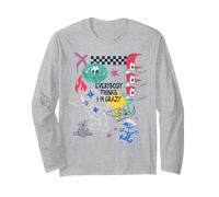 Woody Woodpecker Street Chaos Collage Manga Larga