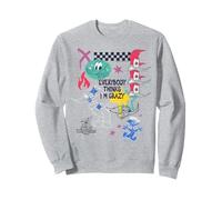 Woody Woodpecker Street Chaos Collage Sudadera