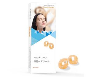 WoodyKnows Spray nasal/inhalador de vapor, Modelo 2024 Suave │ Dispositivo de spray nasal genérico para una difusión suave, cómoda y a largo plazo(XS 4Piezas)