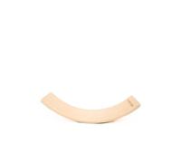 WOODYLAND Tabla de equilibrio para niños, inspiración Montessori, tabla de equilibrio para niños, tabla de equilibrio de madera natural, alfombrilla antideslizante de fieltro, 80 x 30 cm (caoba)