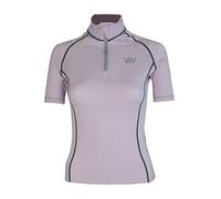 Woof Wear 2022 Camiseta De Equitación De Manga Corta para Mujer Performance - Lila