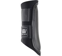 Woof Wear Club - Protección de hípica, Color Negro/Negro, Talla S