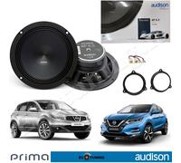Woofer Audison AP6.5 Pareja De Altavoces 165 Posteriores Para Nissan Qashqai