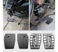 WOOGA accesorios de la motocicleta pie clavijas Pedal resto frente reposapiés para Ho&n&da Rebel 250 Rebel CMX 500 Rebel 300 CMX 250 CMX 500 CMX 300 Accessoires 2017-2025 (Negro)