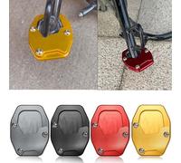WOOGA almohadilla ampliadora para Ho&n&da FORZA NSS 750 NSS750 Accesorios 2021-2024 pata de cabra para motocicleta, soporte lateral placa de extensión (Titanio)