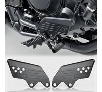 WOOGA Cubierta protectora para estriberas delanteras de motocicleta juego de reposapiés placas de talón protector de placa de sujeción de estribo para Ho&n&da Rebel CMX1100 /DCT Accesorios 2021-2025