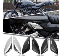 WOOGA Panel Lateral protección de la Cubierta Inferior del Tanque de Combustible Carenado de ABS Cubierta de moldura para Ka&WA&sa&ki Z900RS/CAFE/SE Accesorios 2018-2024 (Cromo)