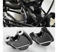 WOOGA Piezas modificadas para motocicleta Elevadores de manillar Kit de abrazadera de montaje de altura de 45 mm 25 mm hacia atrás Compatible con Ho&nda Rebel CMX 1100500/300/250 Accesorios 2017-2024