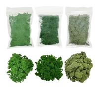 Woohome Árboles en Miniatura 3 Colores Polvo de Arbol Modelo de Árbol Diorama Kit de Material de Base de Paisaje Árboles Modelo Mezclados Decoración para DIY Paisaje Ferrocarril Arquitectura