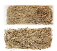 Woohome Mini Ratán Vegetación Tren Raíz Modelo Escena Planta Tallo DIY Mini Modelo Escena Militar Ferrocarril Cuento de Hadas Jardín Perspectiva Paisaje (B)