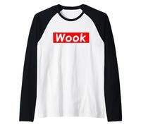 Wook EDM Genre Electronic Dance Music Festival Dirty Wooks Camiseta Manga Raglan