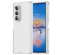 Wookfiss Funda para Samsung Galaxy Z Fold 7, [Protección Militar] Anti-Amarillo, Antiarañazos, Carcasa Trasera de PC Duro, Case Ultrafina a Prueba de Golpes, Transparente