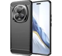 Wookfiss Fusion Diseñado para Honor Magic 6 Pro Funda Cover, al Dorso Carcasa Protección Resistente Impactos TPU Funda Case para Honor Magic6 Pro